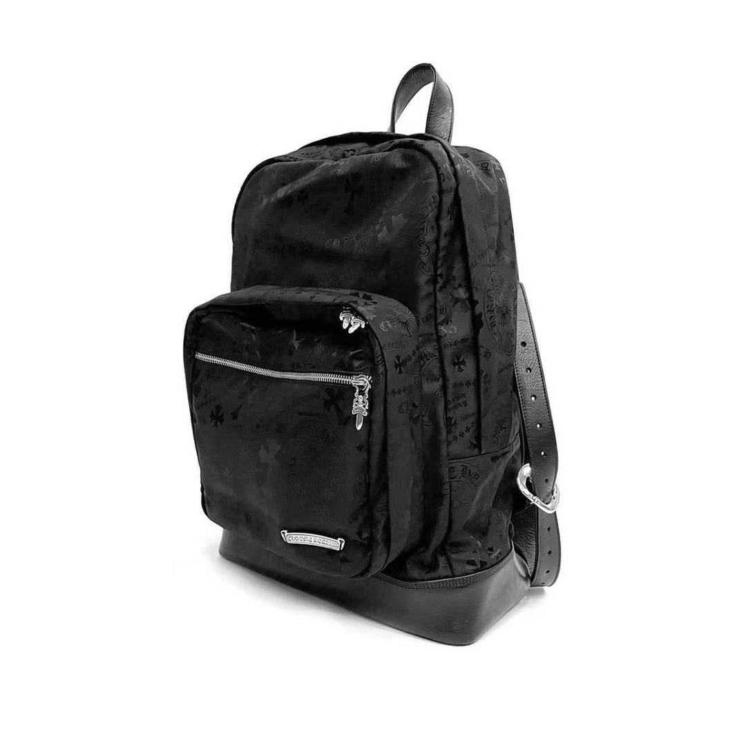 Chrome Hearts Nylon Tonal Monogram Cross Backpack - SHENGLI ROAD MARKET