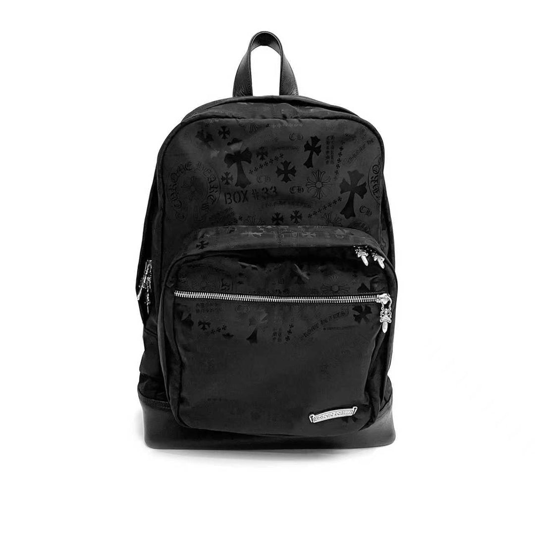 Chrome Hearts Nylon Tonal Monogram Cross Backpack - SHENGLI ROAD MARKET
