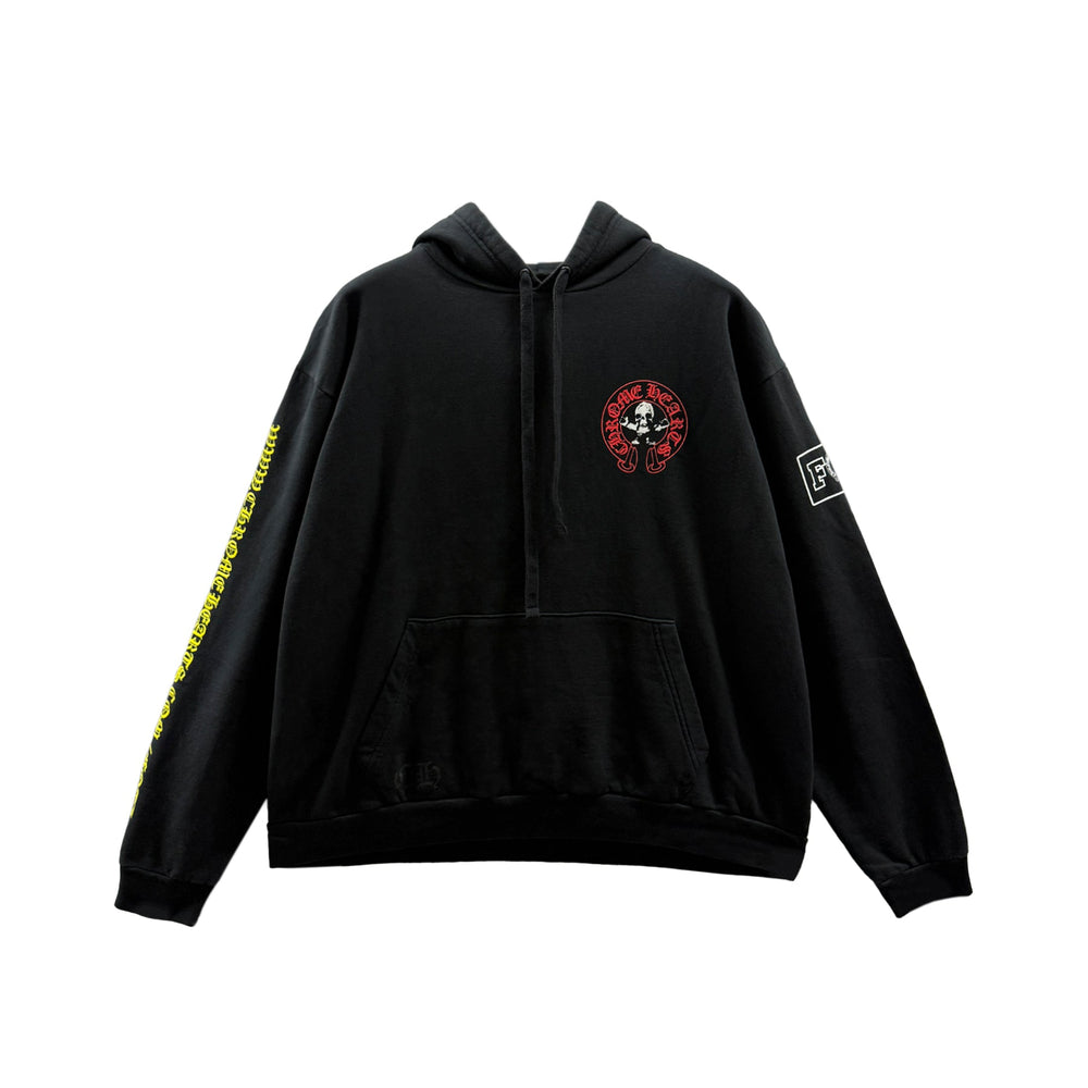 Chrome Hearts Online Exclusive Harris Teeter Foti Black Pullover Hoodie - SHENGLI ROAD MARKET