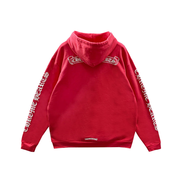Chrome Hearts Online Exclusive Scroll Label Pullover Hoodie - SHENGLI ROAD MARKET