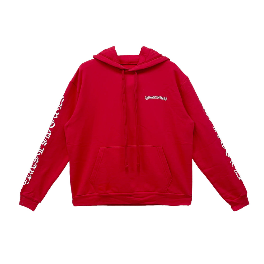 Chrome Hearts Online Exclusive Scroll Logo Hoodie - SHENGLI ROAD MARKET