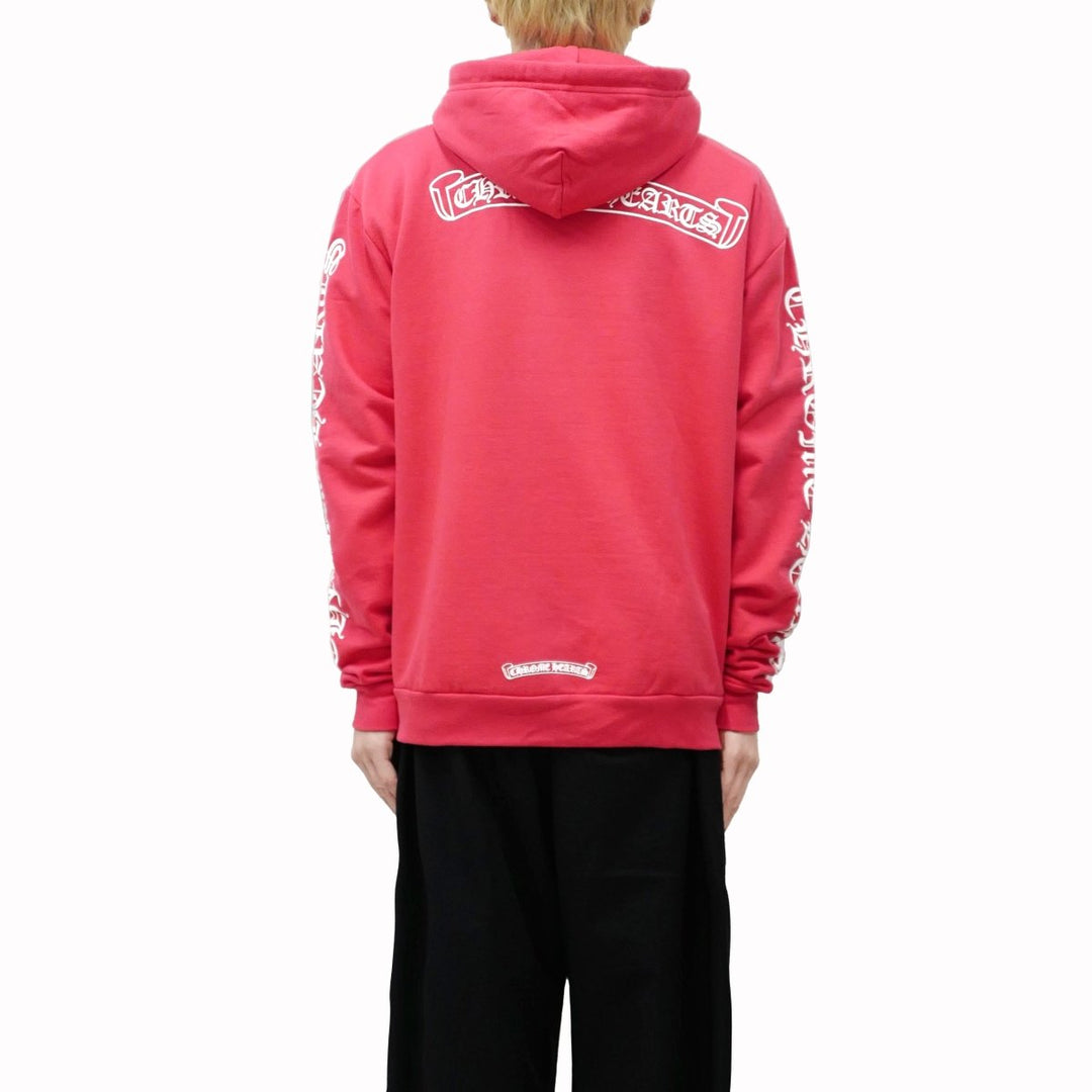 Chrome Hearts Online Exclusive Scroll Logo Hoodie - SHENGLI ROAD MARKET