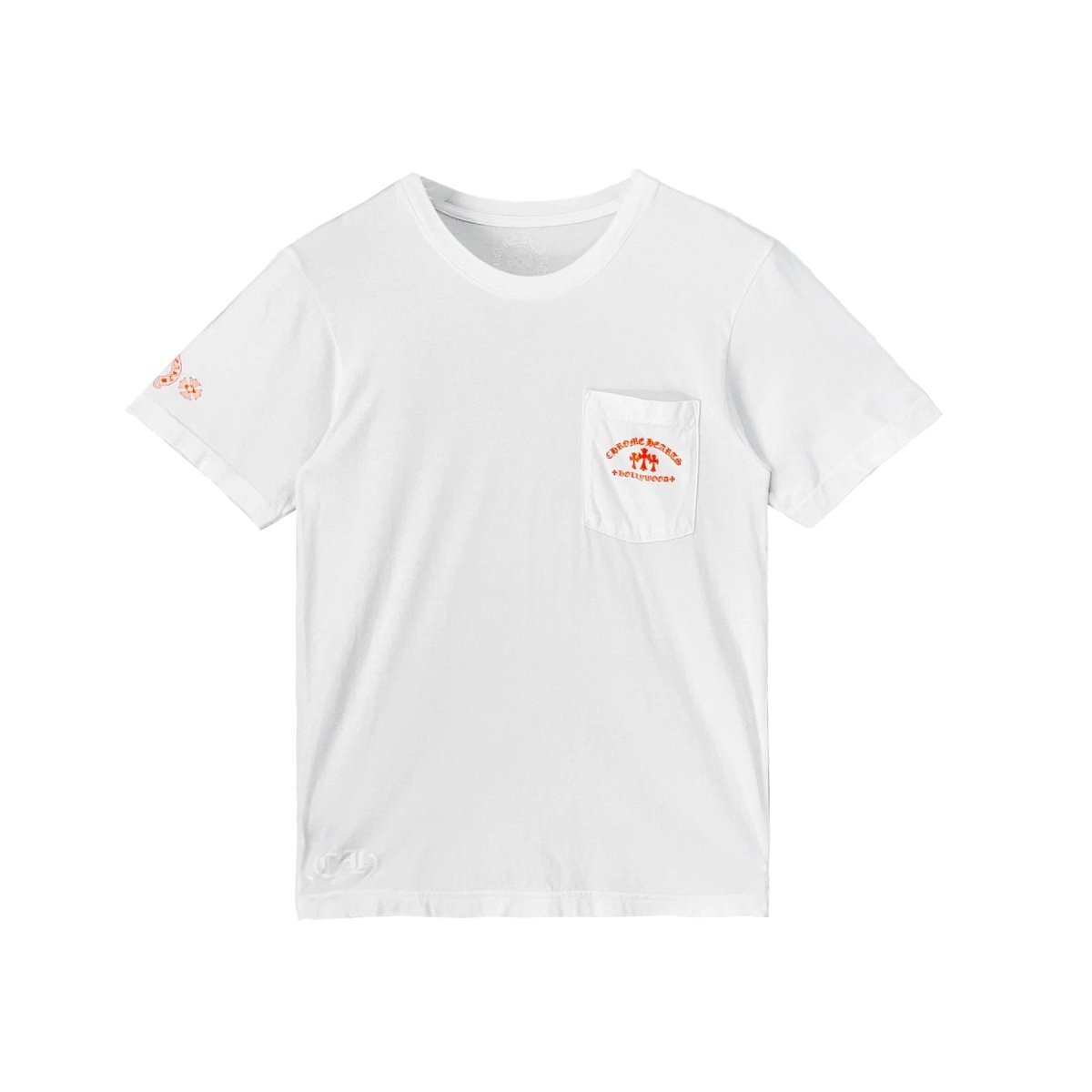★クロムハーツ★ 3 ORANGE CEMETERY CROSS SHORT SLEEVE TEE ☆クロムハーツ☆ 3 ORANGE CEMETERY CROSS SHORT SLEEVE TEE