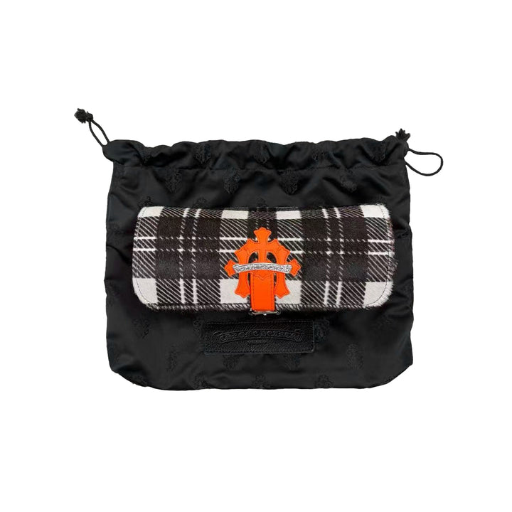 Chrome Hearts Orange Zebra Stripe Cross Jewelry Roll - SHENGLI ROAD MARKET
