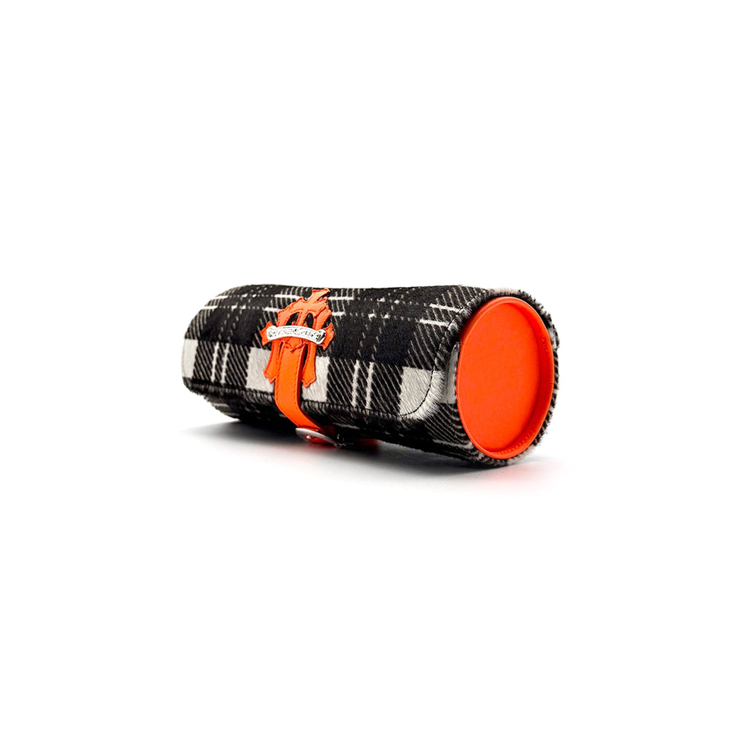 Chrome Hearts Orange Zebra Stripe Cross Jewelry Roll - SHENGLI ROAD MARKET