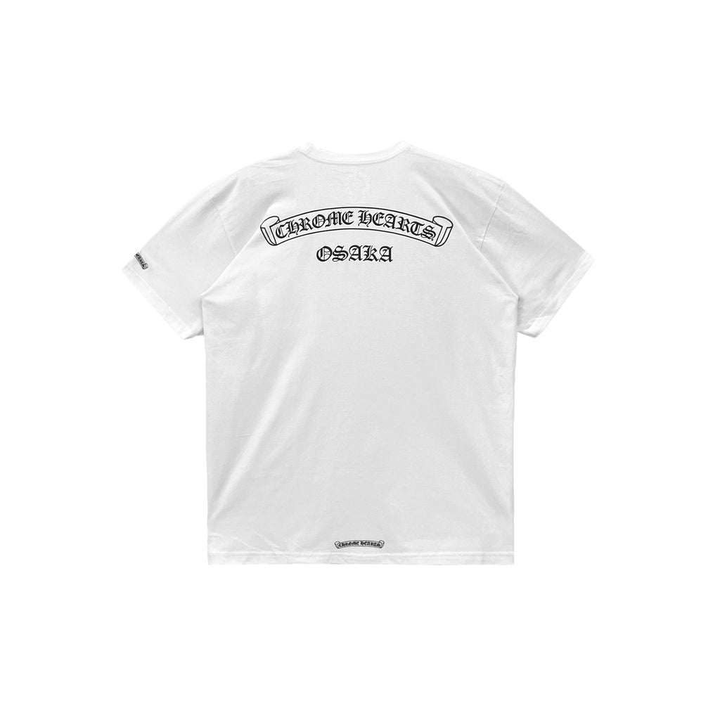 Chrome Hearts OSAKA Exclusive White Short Sleeve T-Shirt Tee - SRM