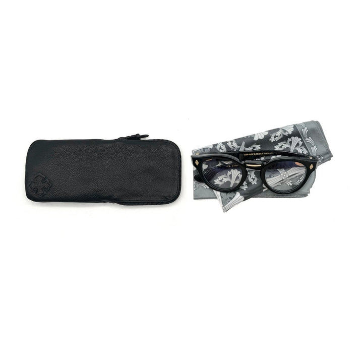 Chrome Hearts PETER ARNELL BK/GP Glasses Frame - SHENGLI ROAD MARKET