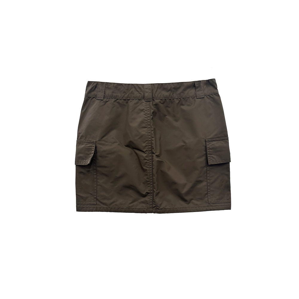 Chrome Hearts Pink Cross Nylon Brown Utility Skirt - SHENGLI ROAD MARKET