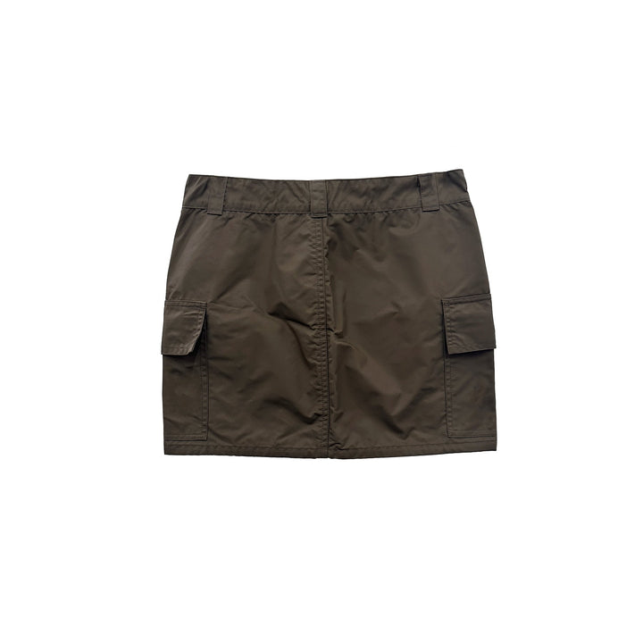 Chrome Hearts Pink Cross Nylon Brown Utility Skirt - SHENGLI ROAD MARKET