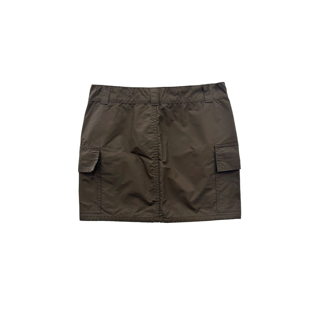 Chrome Hearts Pink Cross Nylon Brown Utility Skirt - SHENGLI ROAD MARKET