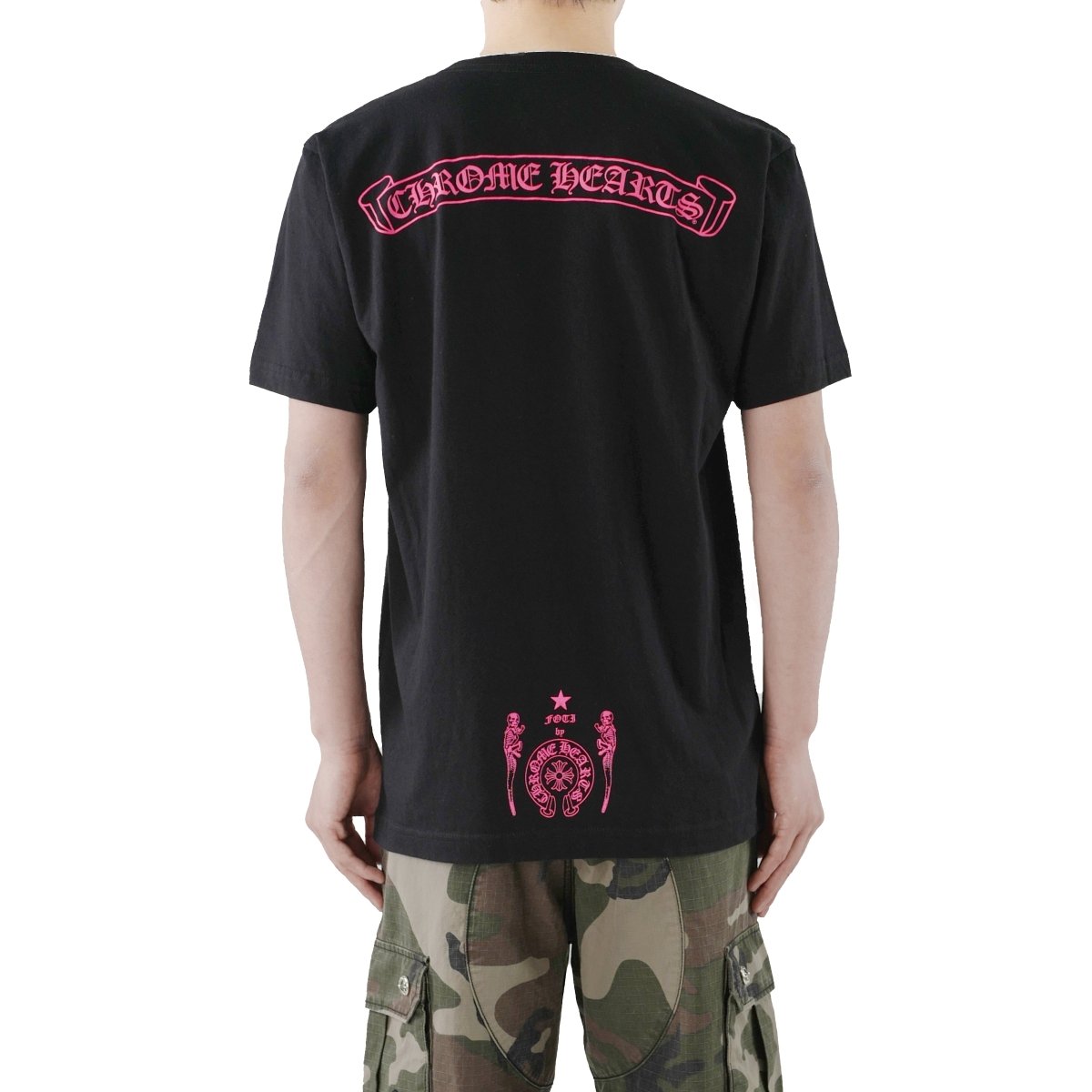 Chrome Hearts Pink Foti Harris Short Sleeve Tee - SRM