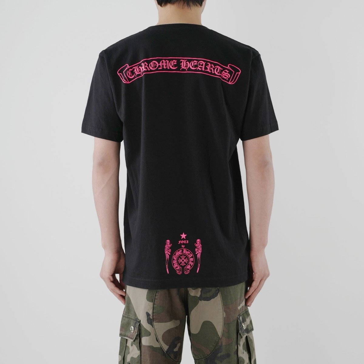 Chrome Hearts Pink Foti Harris Short Sleeve Tee - SHENGLI ROAD MARKET