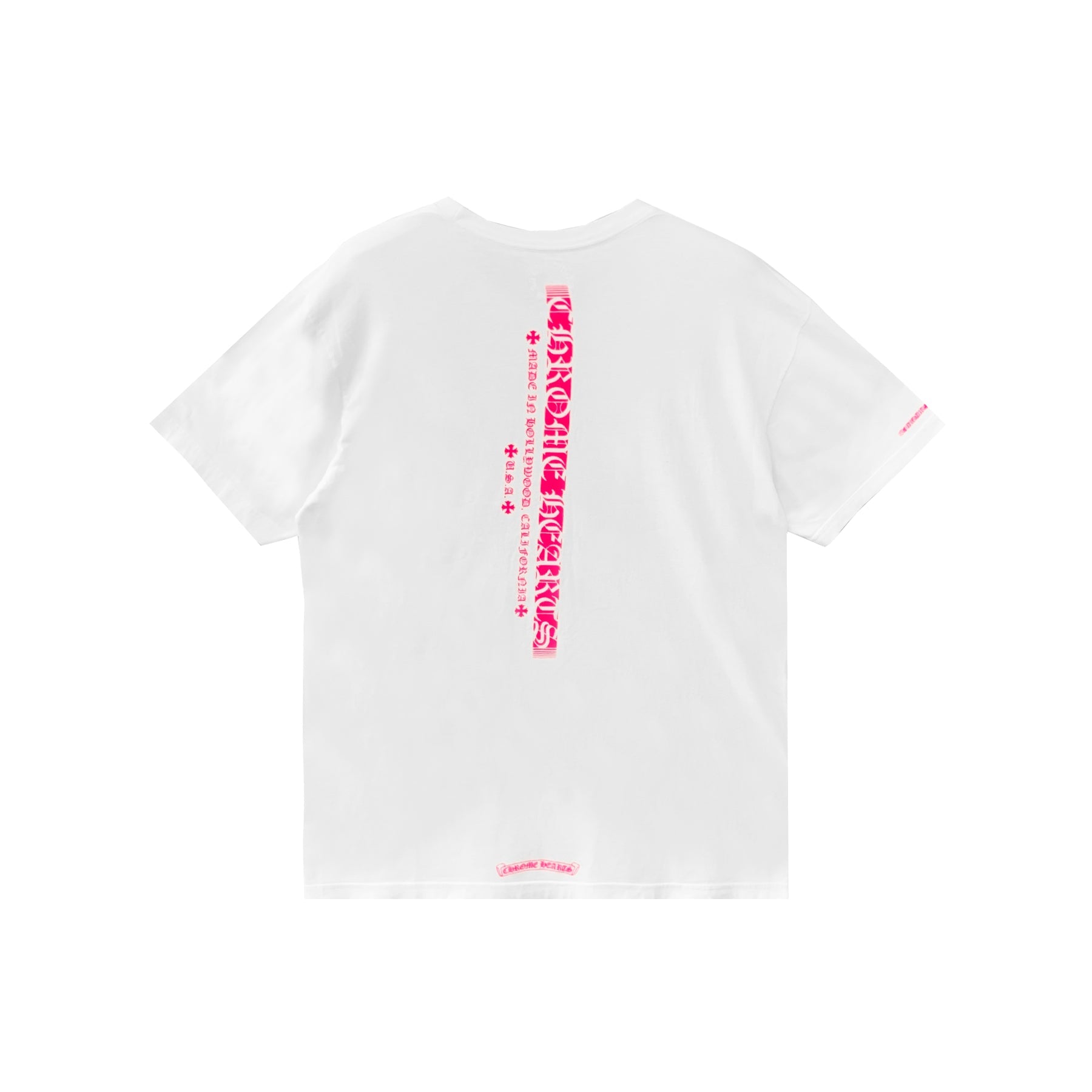 Chrome Hearts Pink Vertical Short Sleeve Tee - SRM – SHENGLI ROAD