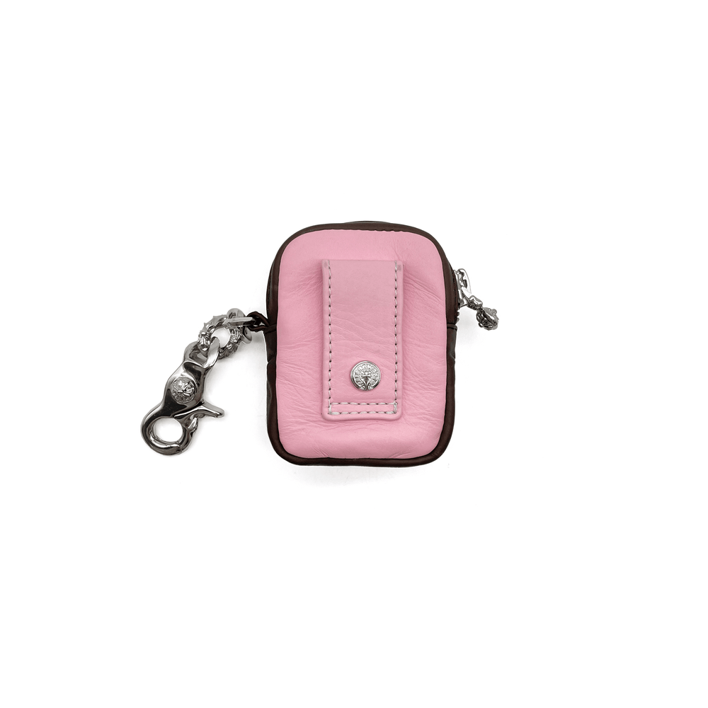 Chrome Hearts Pink&Brown CH Plus Airpods Micro Taka Wallet - SHENGLI ROAD MARKET