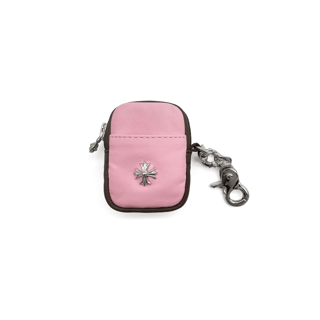 Chrome Hearts Pink&Brown CH Plus Airpods Micro Taka Wallet - SHENGLI ROAD MARKET