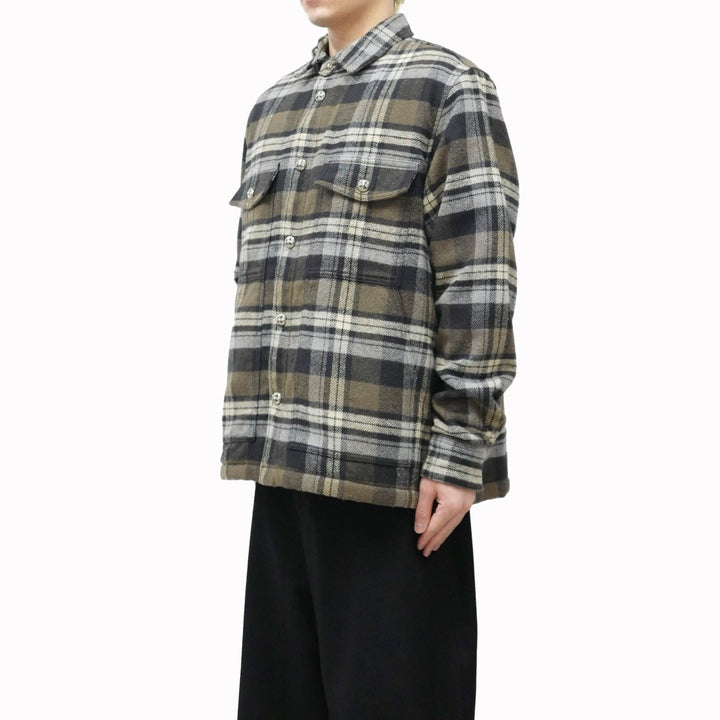 Chrome Hearts Plaid Work Dog Flannel Shirt Jacket - SHENGLI ROAD MARKET