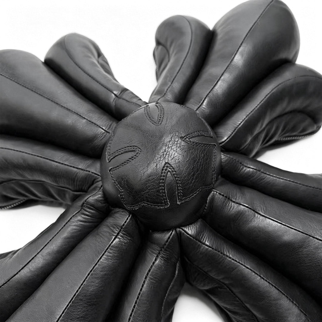 Chrome Hearts Plus Cross Leather Cushion - SHENGLI ROAD MARKET