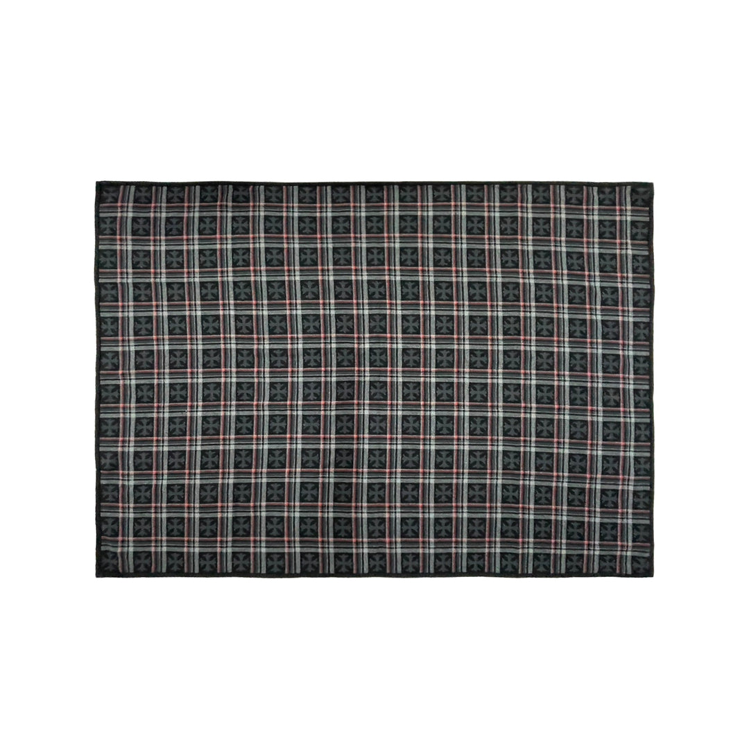 Chrome Hearts Plus Cross Plaid Cashmere Blanket - SHENGLI ROAD MARKET