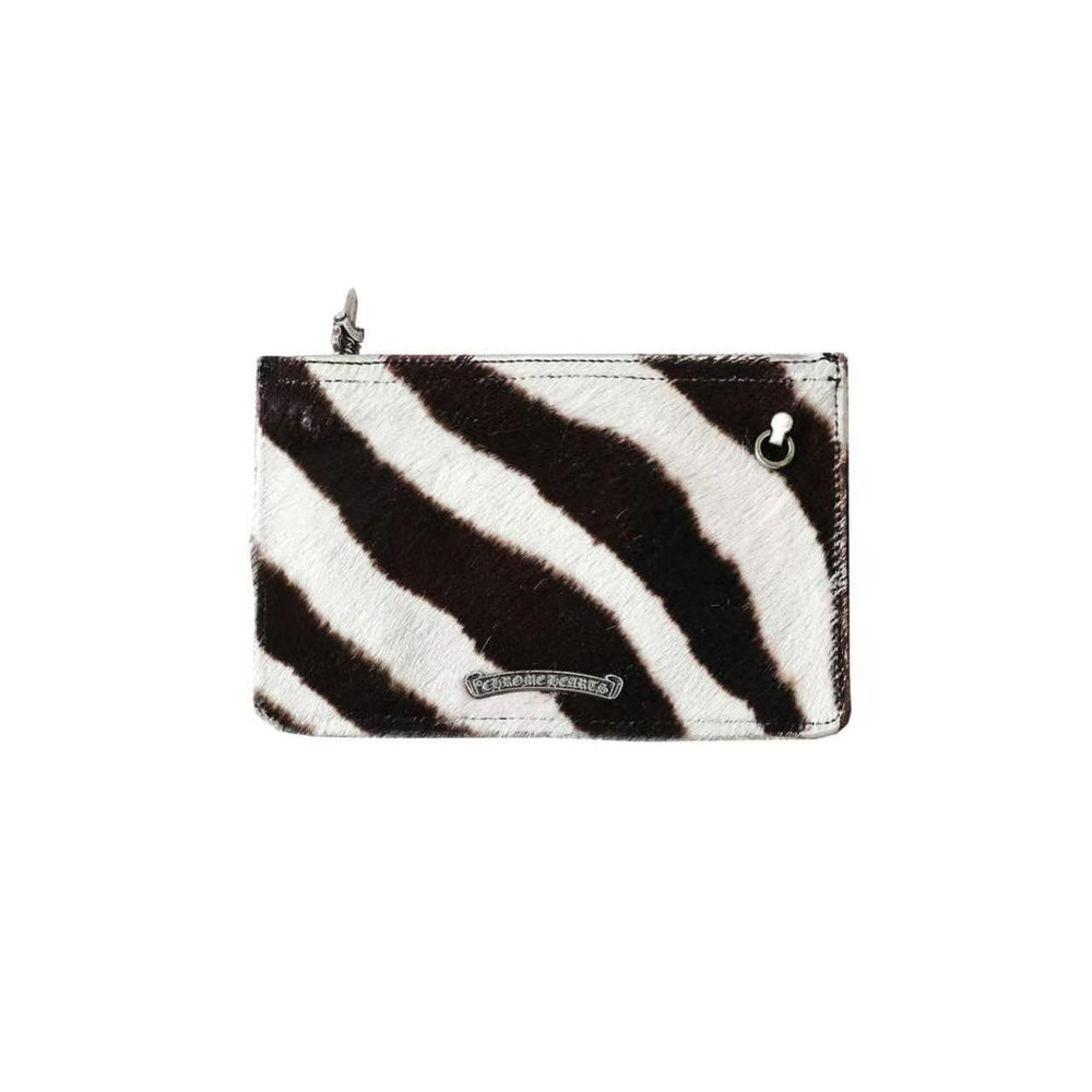 Chrome Hearts Pony Hair Cross Patch Card Holder - SHENGLI ROAD MARKET