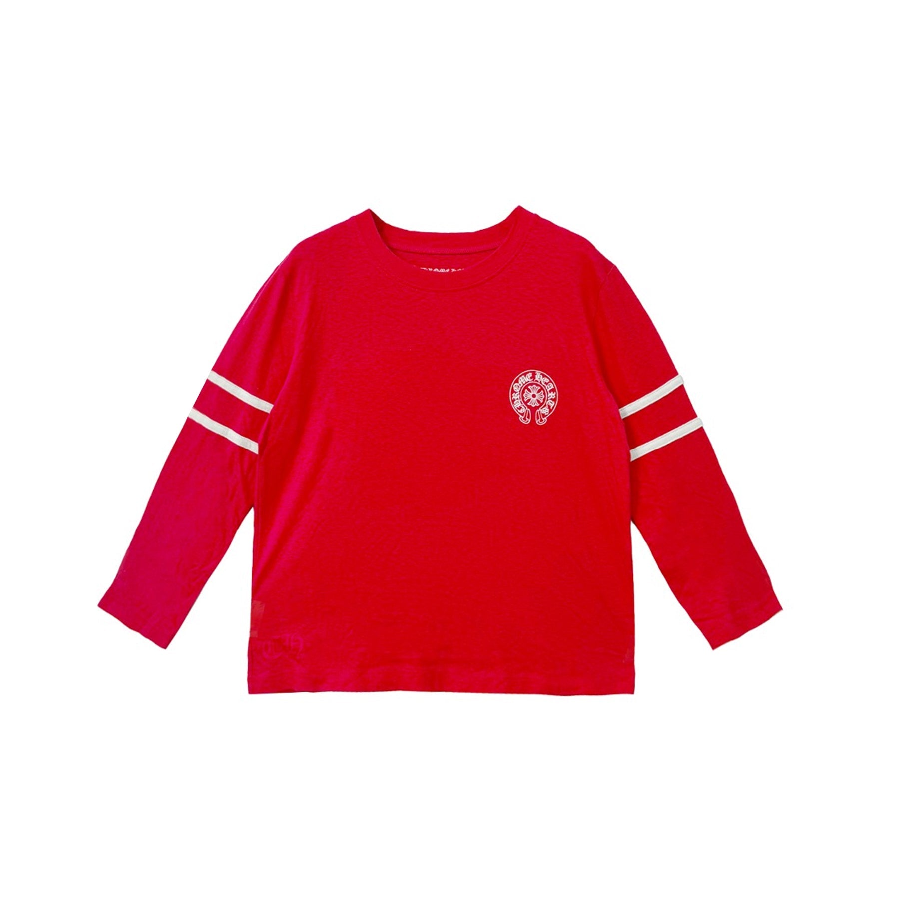 Chrome Hearts Red 33 Horseshoe Long Sleeve Tee - SRM – SHENGLI