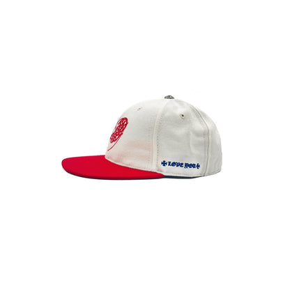 Chrome Hearts Red And White Vine Heats Embroidered Hat - SHENGLI ROAD MARKET