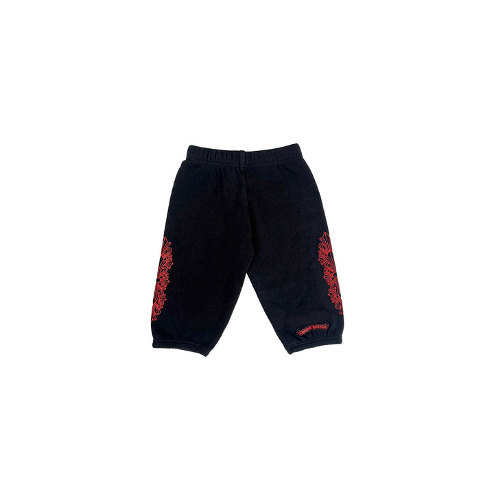Chrome Hearts Red Horseshoe Cross Print Sweatpants For Kids - SHENGLI ROAD MARKET