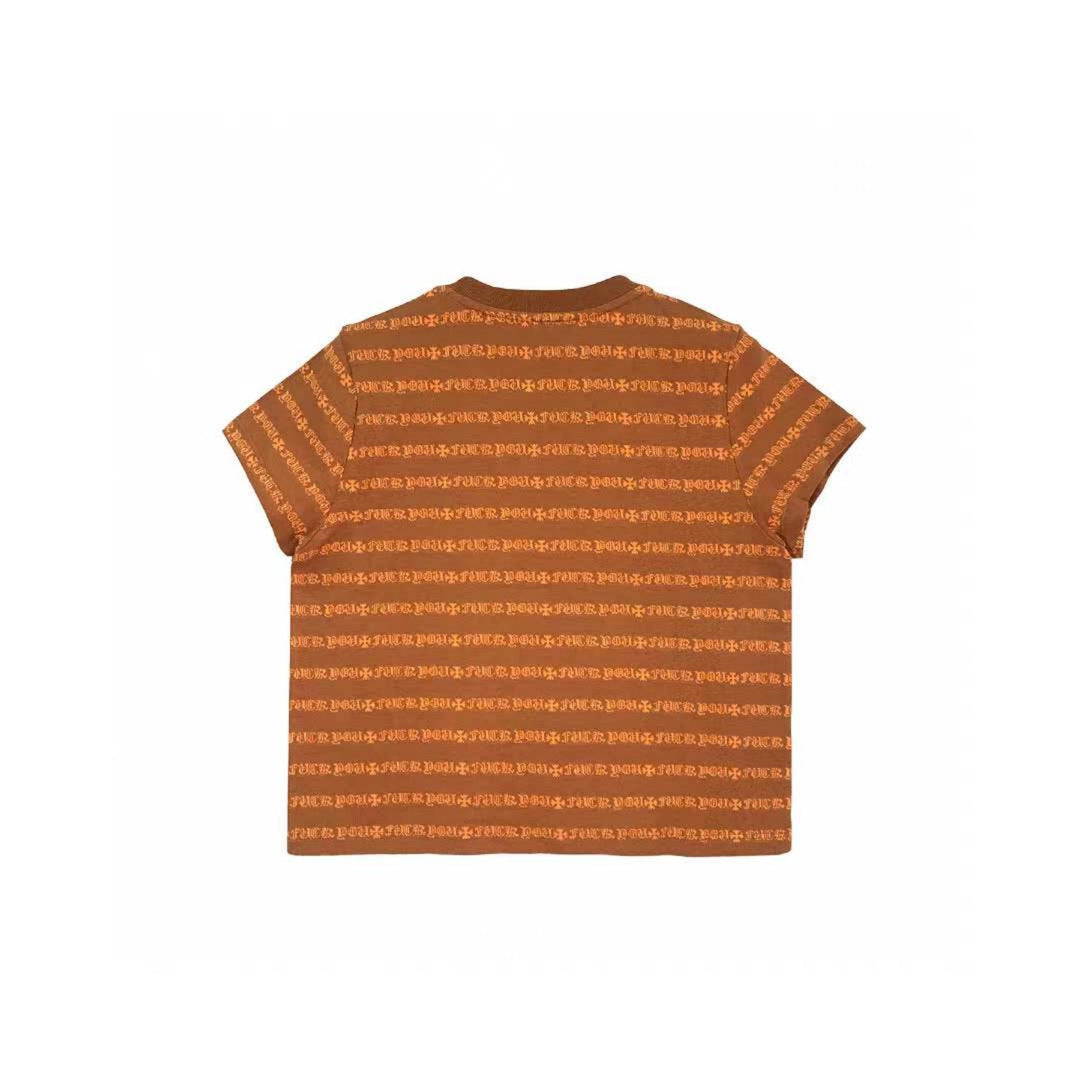 Chrome Hearts Red Lips Script Stripe Tee - SHENGLI ROAD MARKET