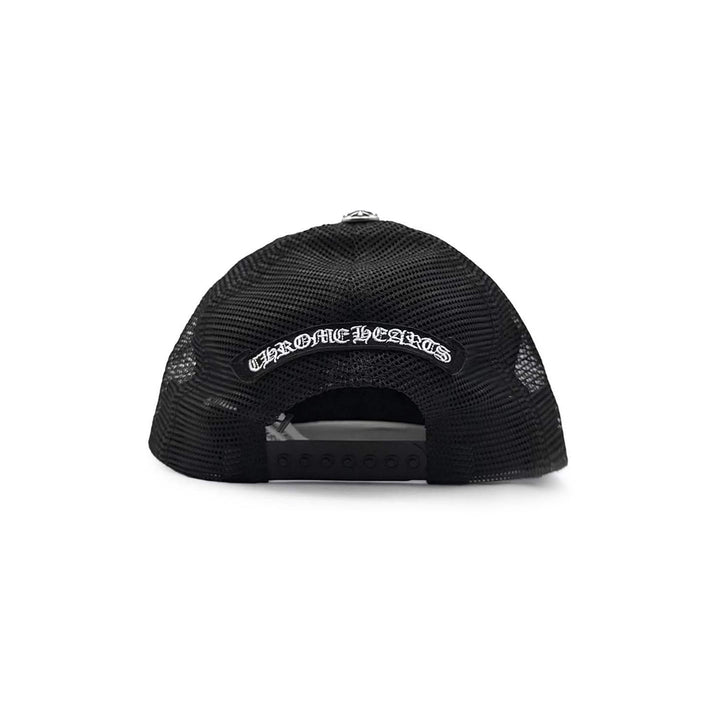 Chrome Hearts Red Triple Cross Patch Trucker Cap - SHENGLI ROAD MARKET