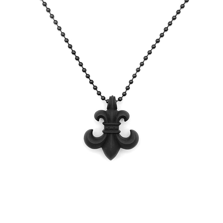 Chrome Hearts Resin BS Fleur Pendant Ball Chain Necklace - SHENGLI ROAD MARKET
