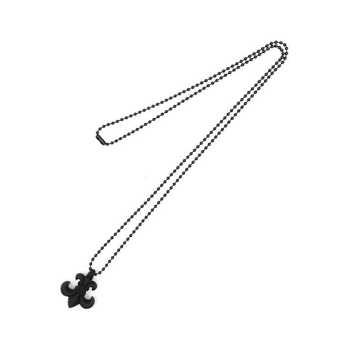 Chrome Hearts Resin BS Fleur Pendant Ball Chain Necklace - SHENGLI ROAD MARKET