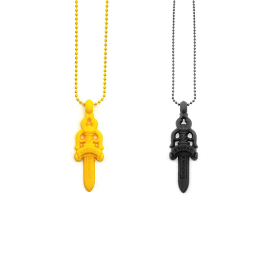 Chrome Hearts Resin Dagger Pendant Necklace - SHENGLI ROAD MARKET