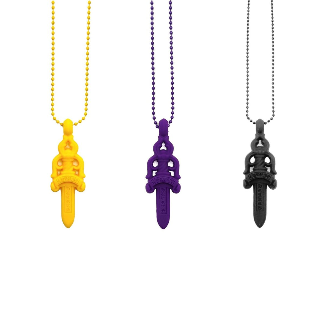 Chrome Hearts Resin Dagger Pendant Necklace - SHENGLI ROAD MARKET