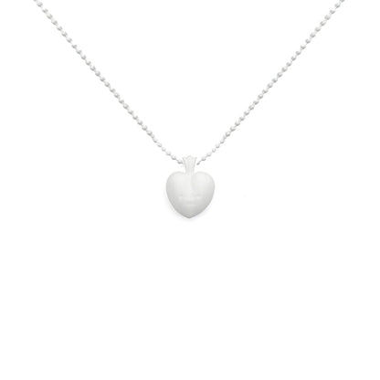 Chrome Hearts Resin Heart Pendant Ball Chain Necklace - SHENGLI ROAD MARKET