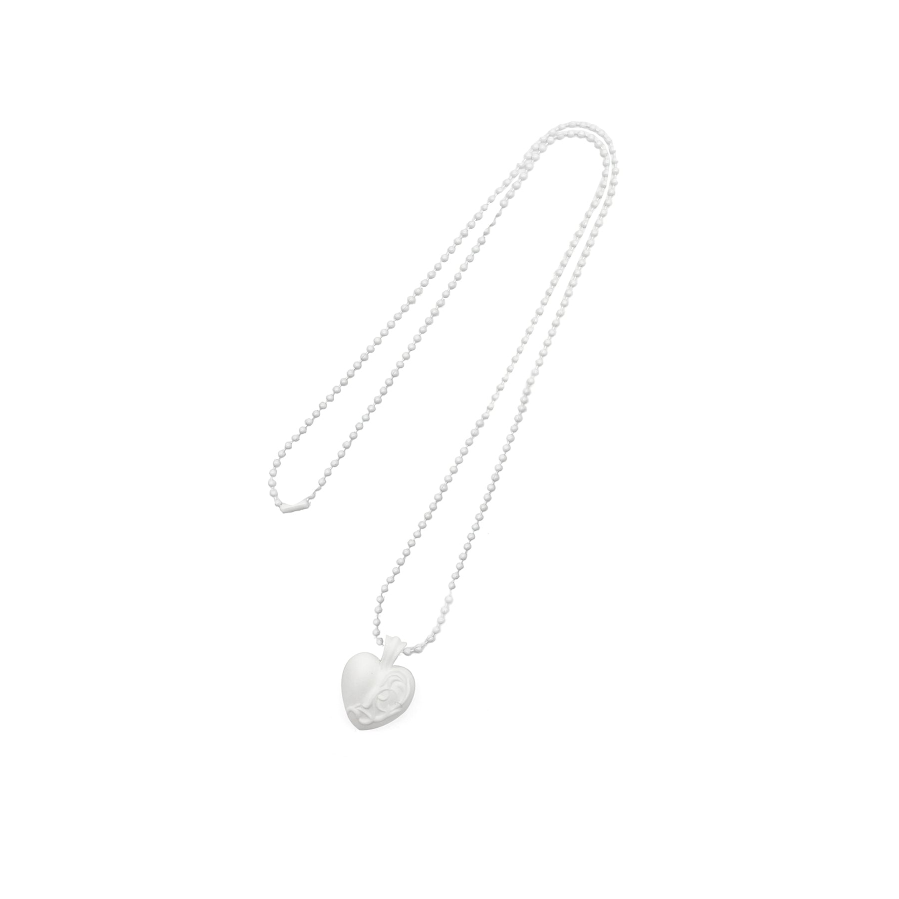 Chrome Hearts RL Chain Heart ネックレス CHROME HEARTS LARGE HEART PENDANT PAVE DIAMOND / PAPER CHAIN