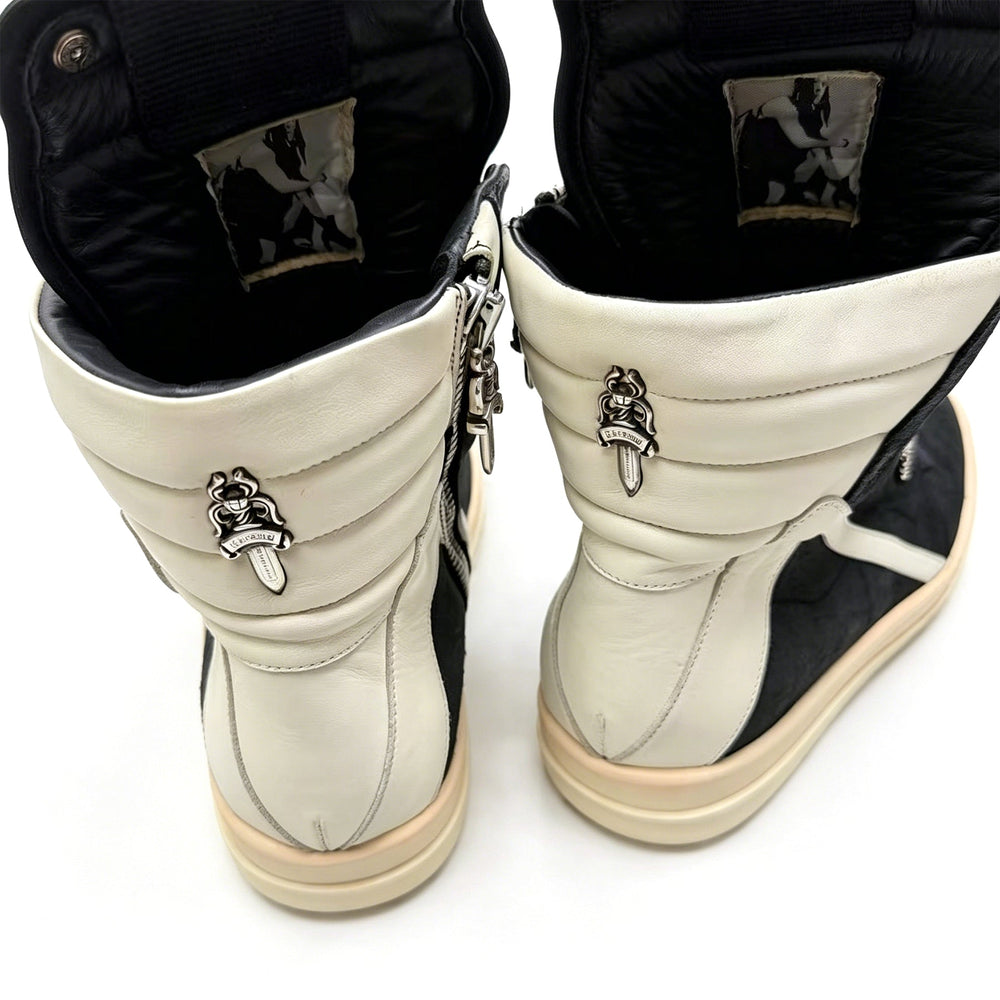 Chrome Hearts Rick Owens Geobasket Sneakers - SHENGLI ROAD MARKET