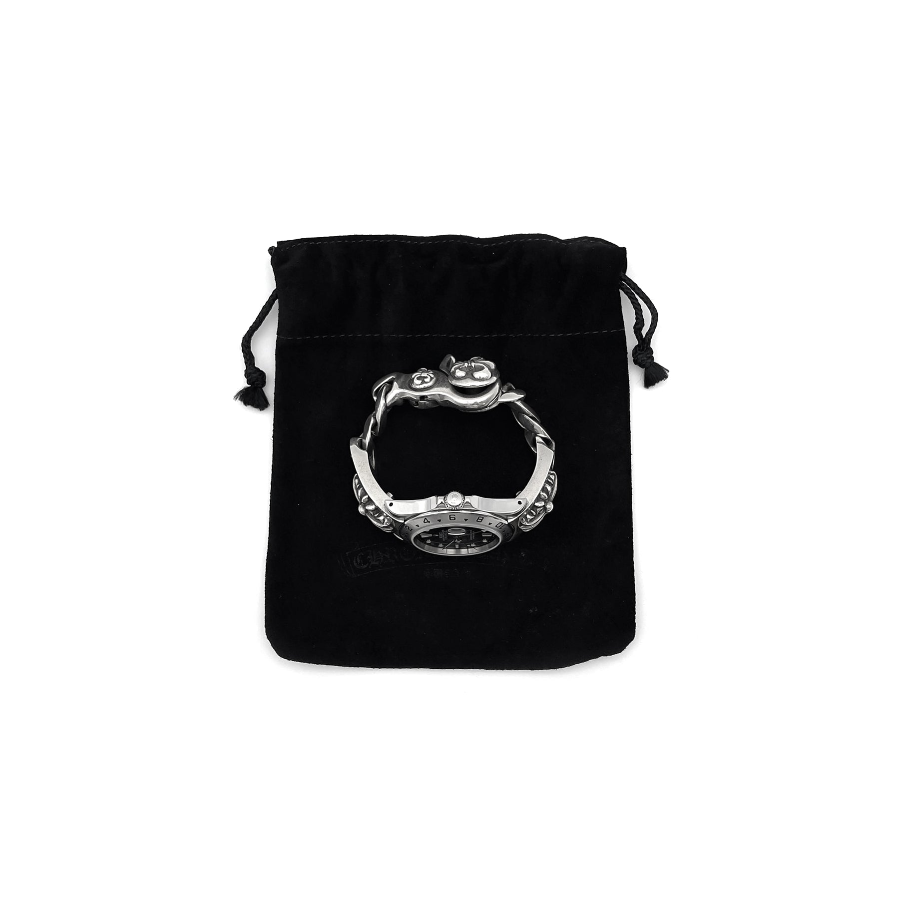 Chrome Hearts Rolex Black Dial Explorer II Lobster Clasp Keeper