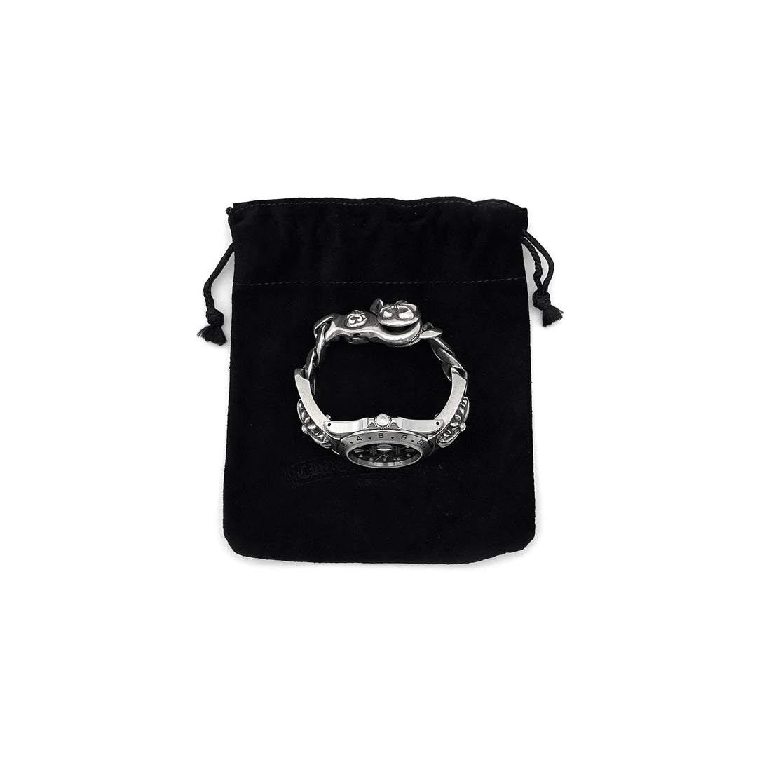 Chrome Hearts Rolex Black Dial Explorer II Lobster Clasp Keeper Watch Strap - SHENGLI ROAD MARKET
