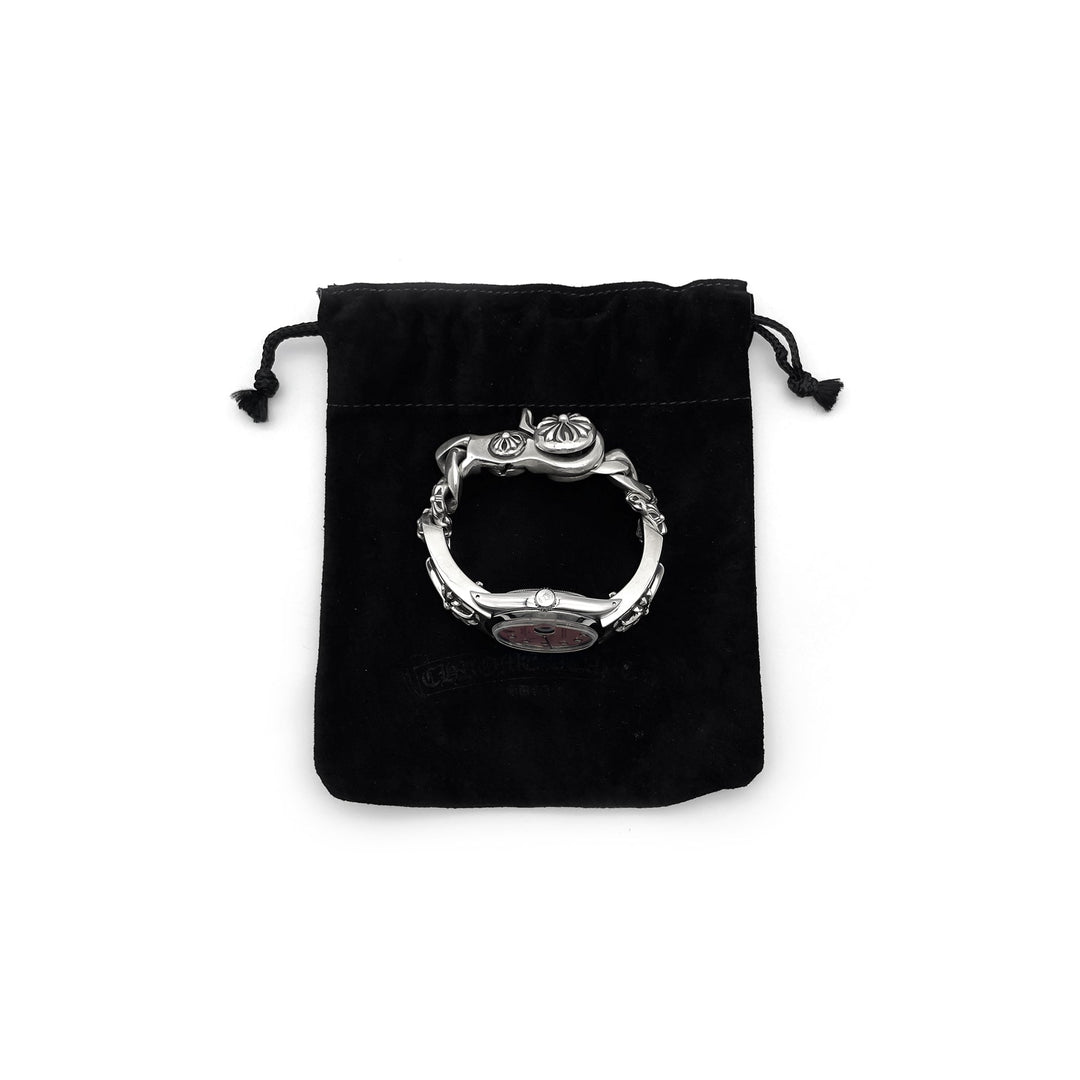 Chrome Hearts Rolex Pink Dial Cross Lobster Clasp Watch Strap - SHENGLI ROAD MARKET