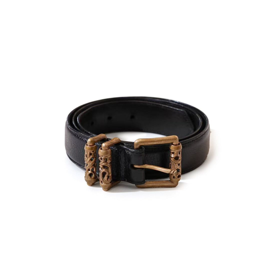 Chrome Hearts Roller 3PC Brass Celtic Leather Belt - SHENGLI ROAD MARKET