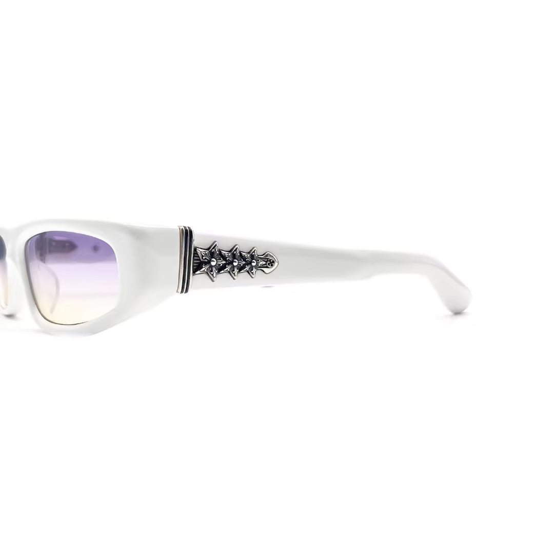 Chrome Hearts ROLLER Star White Sunglasses - SHENGLI ROAD MARKET