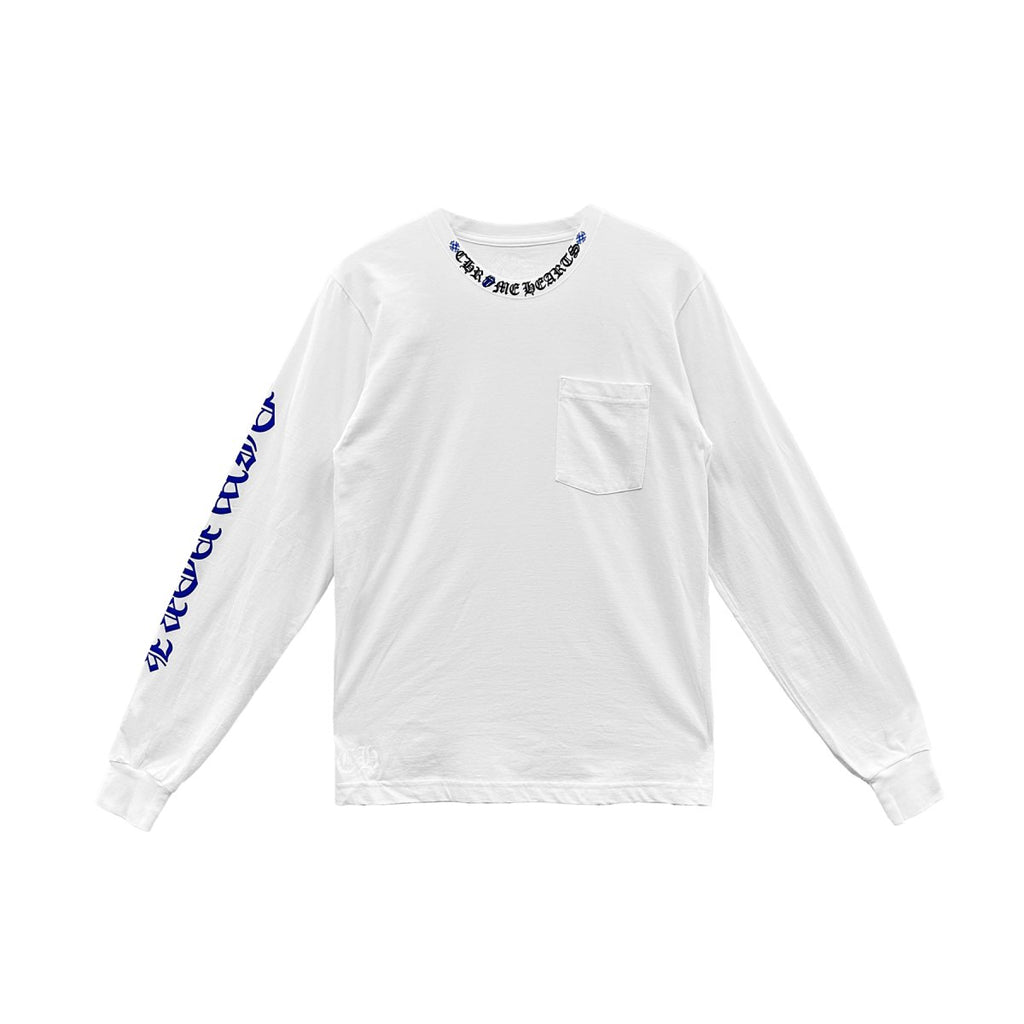 【Chrome Hearts】ラスベガス限定 rolling stones pocketTシャツ Chrome Hearts Rolling Stone Short Sleeve T-Shirt Tee - SRM