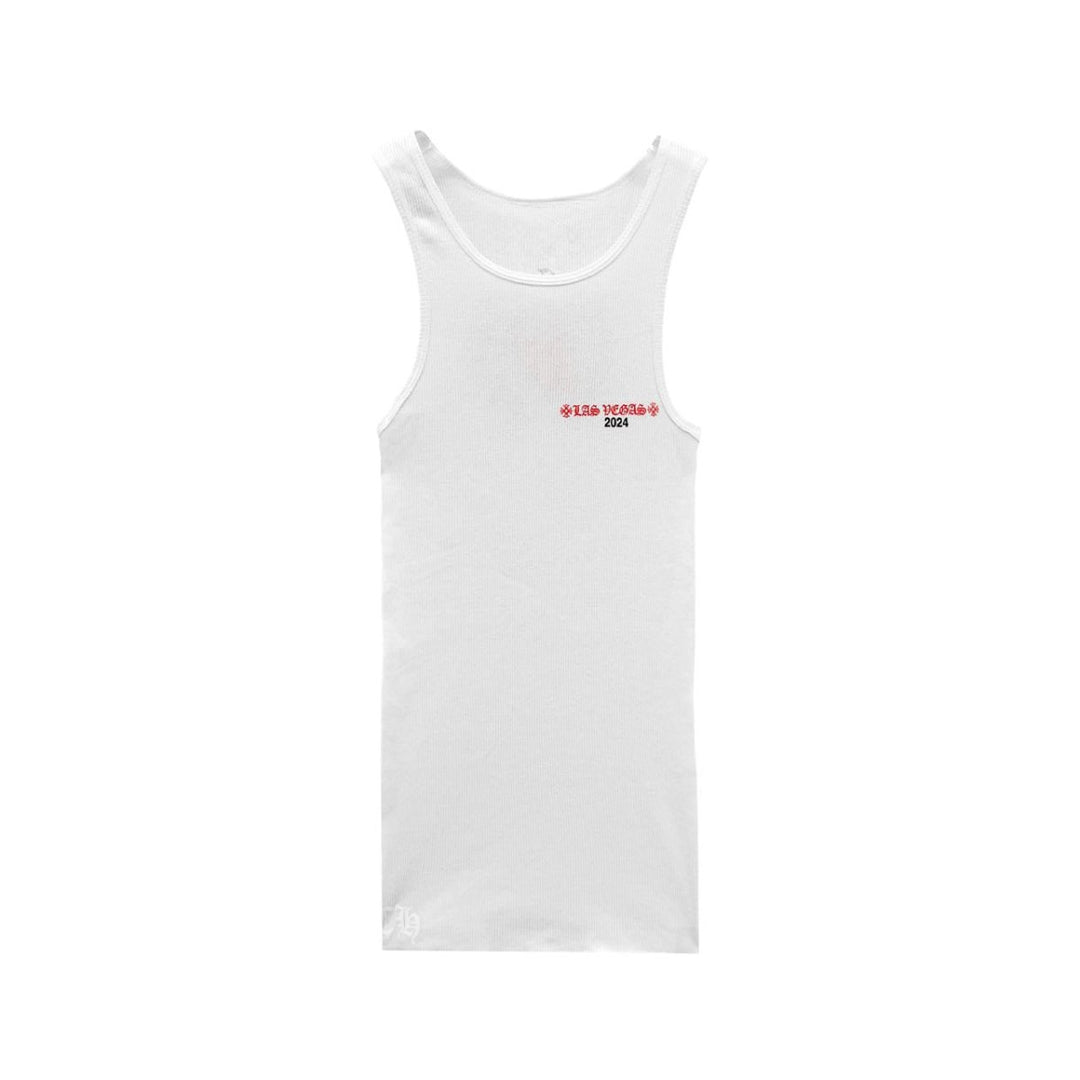 Chrome Hearts Rolling Stones Exclusive Tongue Runic Tank Top - SHENGLI ROAD MARKET