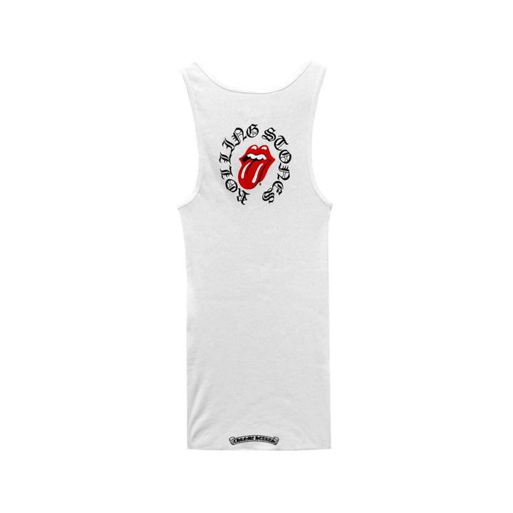 Chrome Hearts Rolling Stones Exclusive Tongue Runic Tank Top - SHENGLI ROAD MARKET