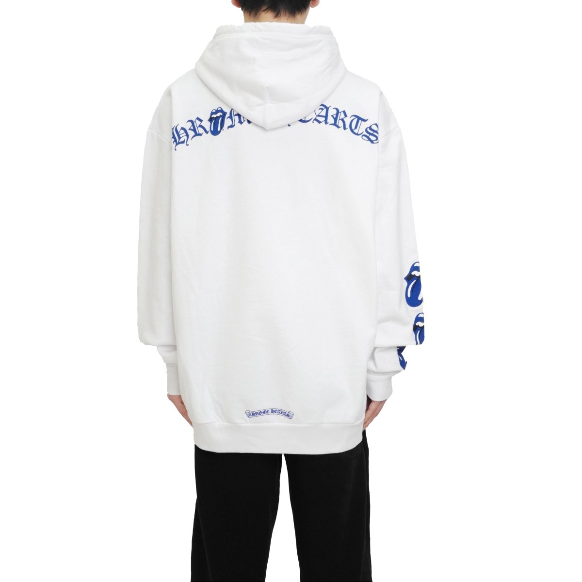 限定コラボ◆送料込♪【Chrome Hearts x Rolling Stones】hoodie Chrome Hearts Rolling Stones Hoodie - Size XL - White - NEW