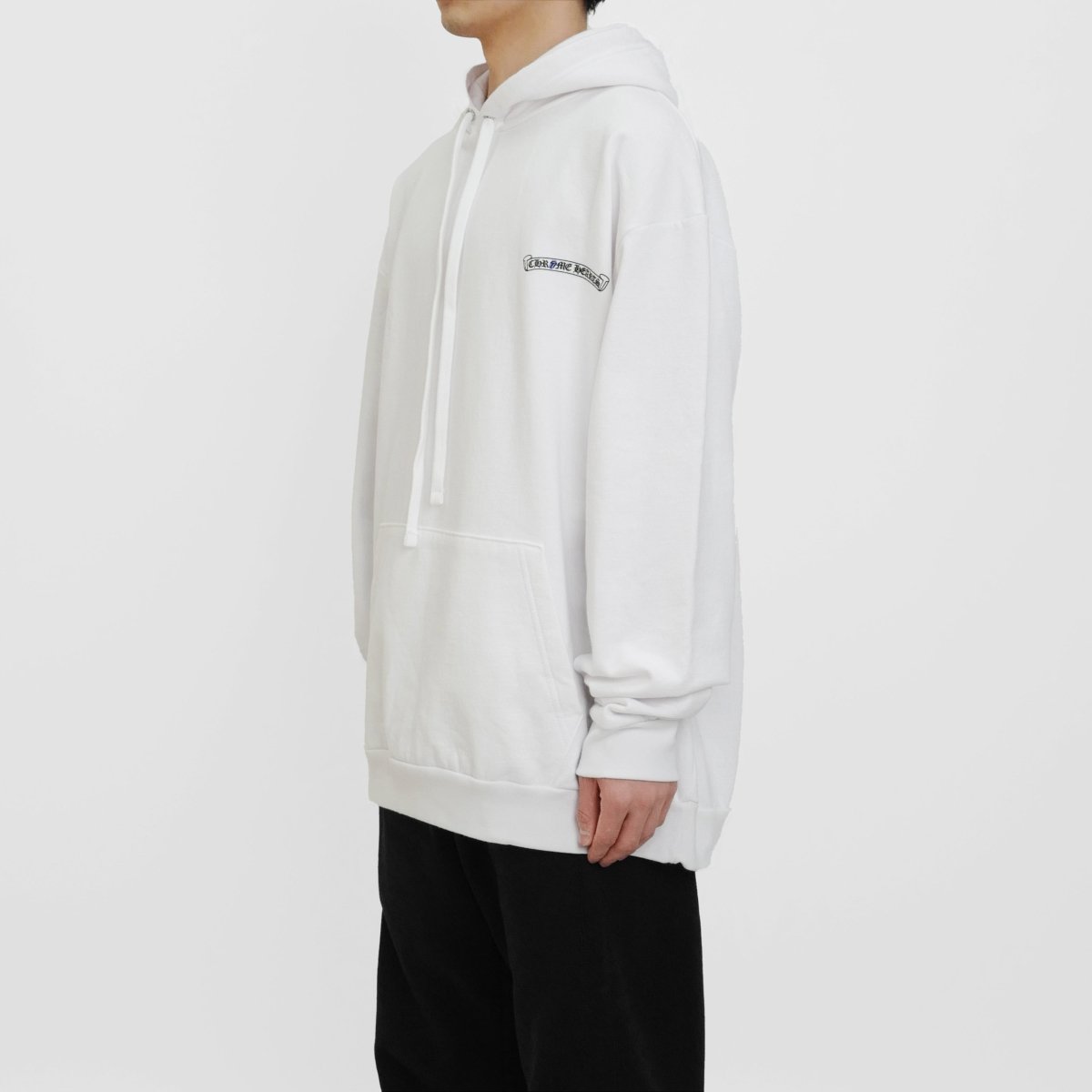 Chrome Hearts Rolling Stones New York Exclusive White Hoodie