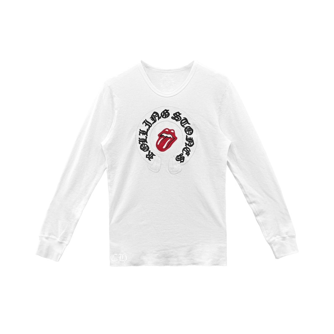 Chrome Hearts Rolling Stones Thermal Long Sleeve Tee - SHENGLI ROAD MARKET