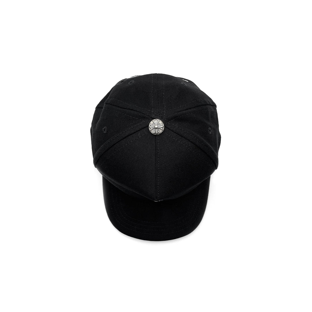 Chrome Hearts RS3 Triple Cross Embriodered Black Baseball Cap - SHENGLI ROAD MARKET