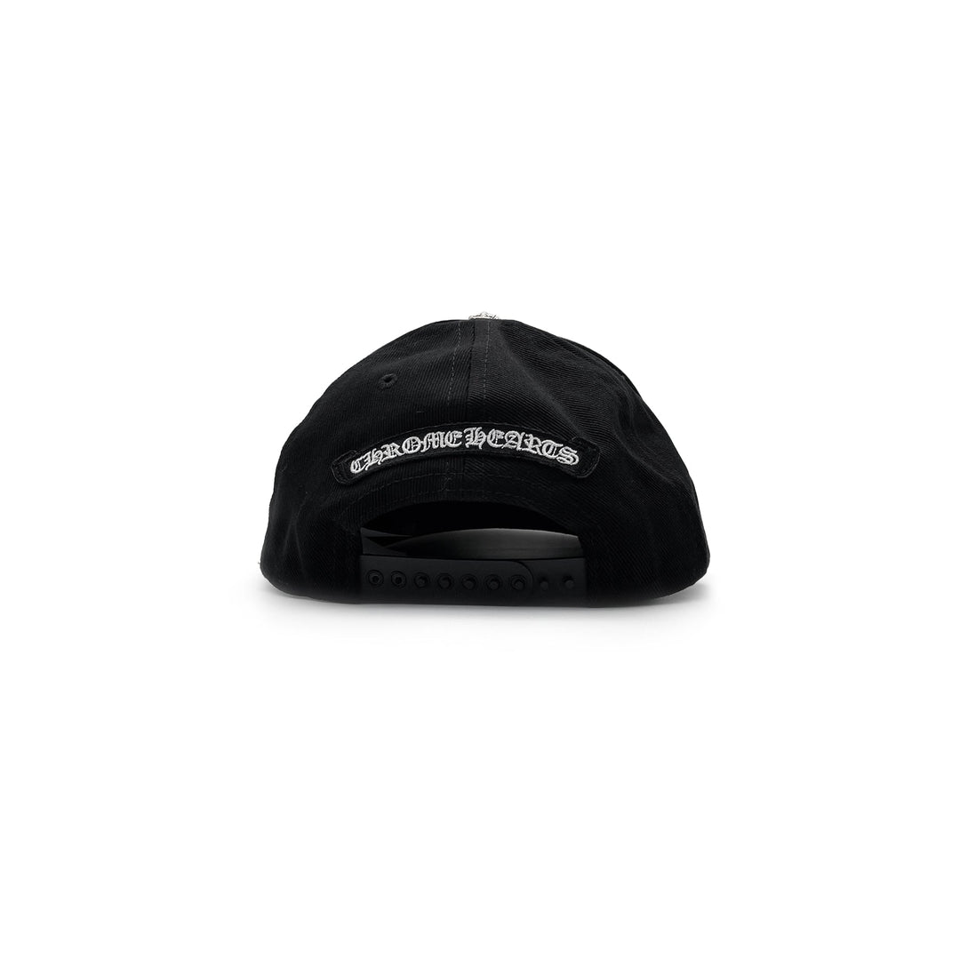 Chrome Hearts RS3 Triple Cross Embriodered Black Baseball Cap - SHENGLI ROAD MARKET