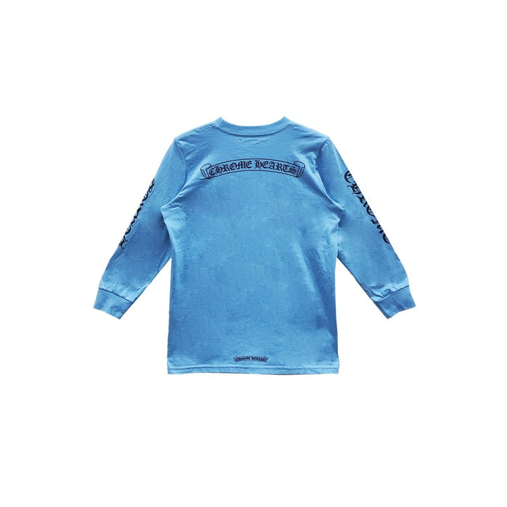 Chrome Hearts Scroll Label Long Sleeve For Kids - SHENGLI ROAD MARKET