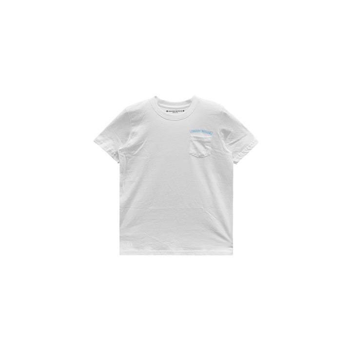 Chrome Hearts Scroll Label White T-Shirt Tee For Kids - SHENGLI ROAD MARKET